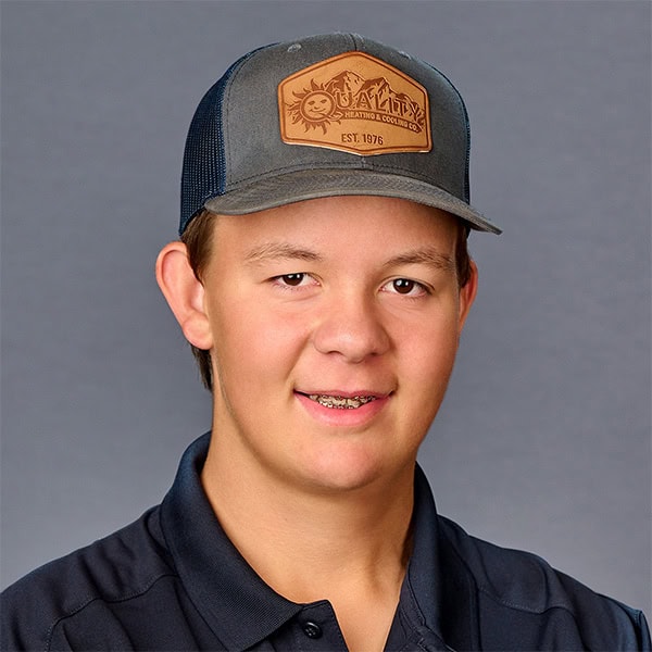 Quality Heating & Cooling employee; Ivan.