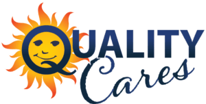 Quality cares logo.