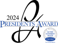 2024 President's Award logo.
