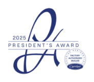 2025 President's Award logo.